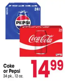 Jewel-Osco Coke or Pepsi offer