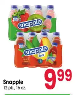 Jewel-Osco Snapple offer