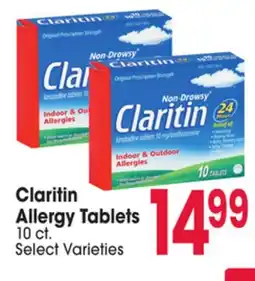 Jewel-Osco Claritin Allergy Tablets offer