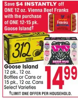 Jewel-Osco Goose Island offer