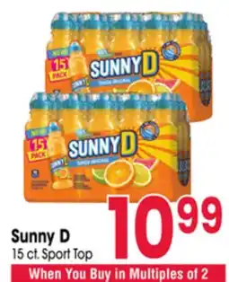 Jewel-Osco Sunny D offer