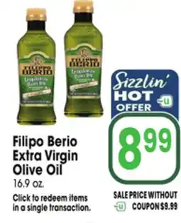 Jewel-Osco Filipo Berio Extra Virgin Olive Oil offer