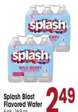 Jewel-Osco Splash Blast Flavored Water offer