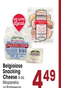 Jewel-Osco Belgioioso Snacking Cheese offer