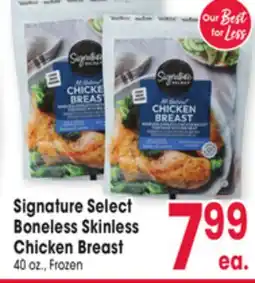 Jewel-Osco Signature Select Boneless Skinless Chicken Breast offer