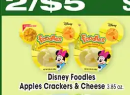 Jewel-Osco Disney Foodles Apples Crackers & Cheese offer