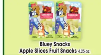 Jewel-Osco Bluey Snacks Apple Slices Fruit Snacks offer