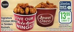 Jewel-Osco Chicken Wing or Tenders or Tenders offer