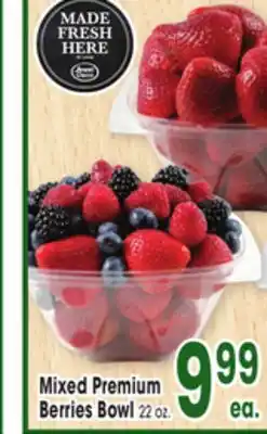 Jewel-Osco Mixed Premium Berries Bowl offer