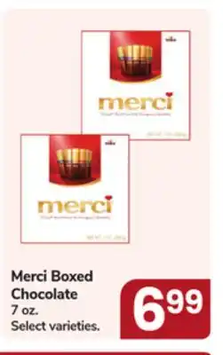 Jewel-Osco Merci Boxed Chocolate offer