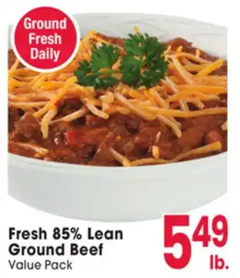 Jewel-Osco Fresh 85% Lean Ground Beef offer