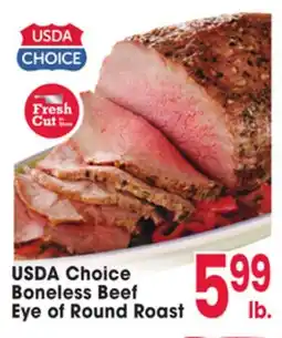 Jewel-Osco Boneless Beef Eye of Round Roast offer