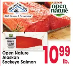 Jewel-Osco Open Nature Alaskan Sockeye Salmon offer