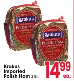 Jewel-Osco Krakus Imported Polish Ham offer