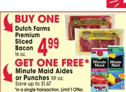 Jewel-Osco Dutch Farms Premium Sliced Bacon offer