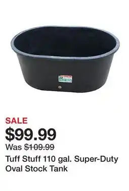 Tractor Supply Company Tuff Stuff 110 gal. Super-Duty Oval Stock Tank offer