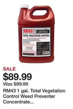 Tractor Supply Company RM43 1 gal. Total Vegetation Control Weed Preventer Concentrate with Glyphosate and Imazapyr offer