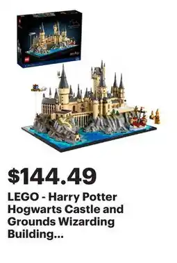 Best Buy LEGO - Harry Potter Hogwarts Castle and Grounds Wizarding Building Set 76419 offer