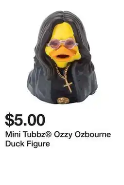 Five Below Mini Tubbz Ozzy Ozbourne Duck Figure offer