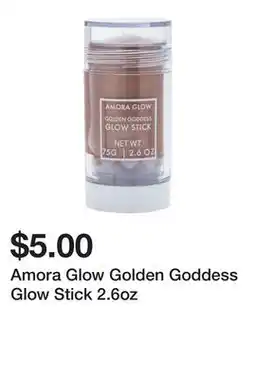 Five Below Amora Glow Golden Goddess Glow Stick 2.6oz offer