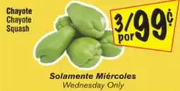 El Super Chayote Squash offer