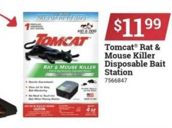 Ace Hardware Tomcat Rat & Mouse Killer Disposable Bait Station offer