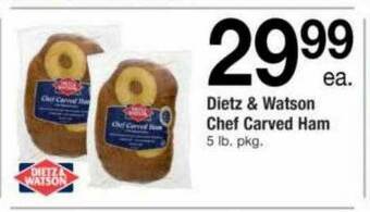 ACME Dietz & Watson Chef Carved Ham offer