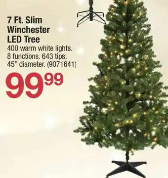 Ace Hardware Slim Winchester Led Tree offer