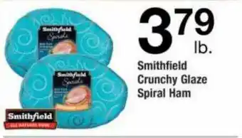 ACME Smithfield Crunchy Glaze Spiral Ham offer