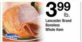 ACME Lancaster Brand Boneless Whole Ham offer