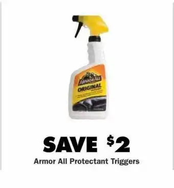 Advance Auto Parts Armor All Protectant Triggers offer