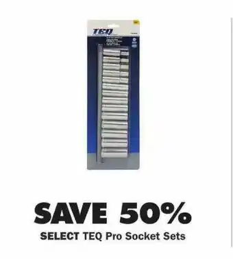 Advance Auto Parts Teq Pro Socket Sets offer