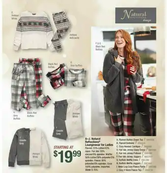 Bass Pro A-j Natural Reflections Loungewear For Ladies offer