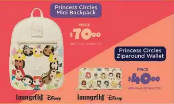 Princess Circles Mini Backpack