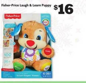 Family Dollar Fisher-price Laugh & Learn Puppy offer
