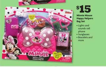 Family Dollar Minnie Mouse Happy Helpers Bag Set offer