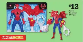 Family Dollar Marvel Spiderman Olympus offer