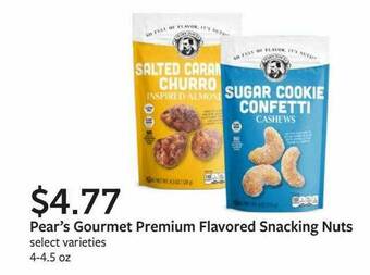 Fareway Pear's Gourmet Premium Flavoured Snacking Nuts offer
