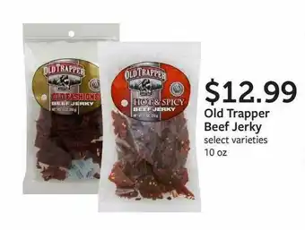 Fareway Old Trapper Beef Jerky offer