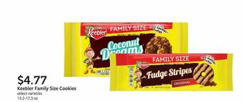 Fareway Keebler Family Size Cookies offer
