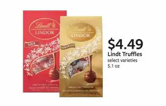 Fareway Lindt Truffles offer