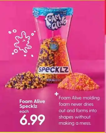 Hy-Vee Foam Alive Specklz offer