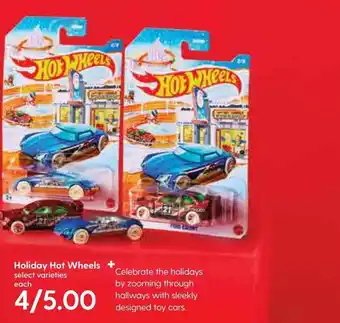 Hy-Vee Holiday Hot Wheels offer