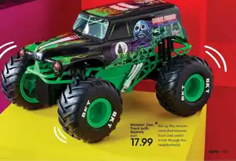 Hy-Vee Monster Jam Truck With Remote offer