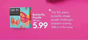 Hy-Vee Butterfly Puzzle offer