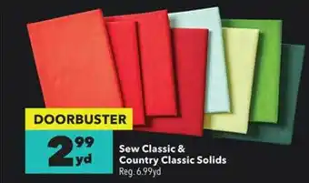 Sew Classic & Country Classic Solids