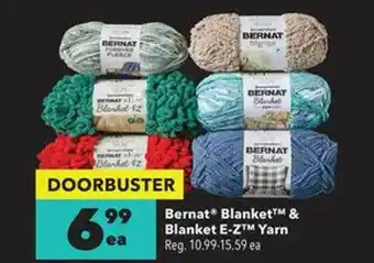 JOANN Bernat Blanket & Blanket E-z Yarn offer
