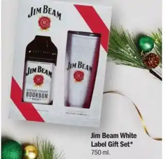 Meijer Jim Beam White Lable Gift Set offer