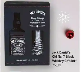 Meijer Jack Daniels Old No. 7 Black Whiskey Git Set offer