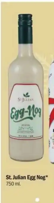 Meijer St. Julian Egg Nog offer